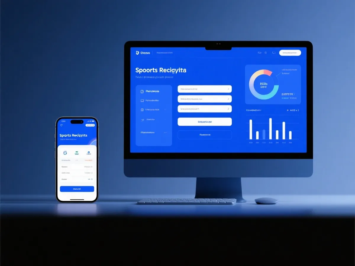 快速开户与会员注册界面示意图